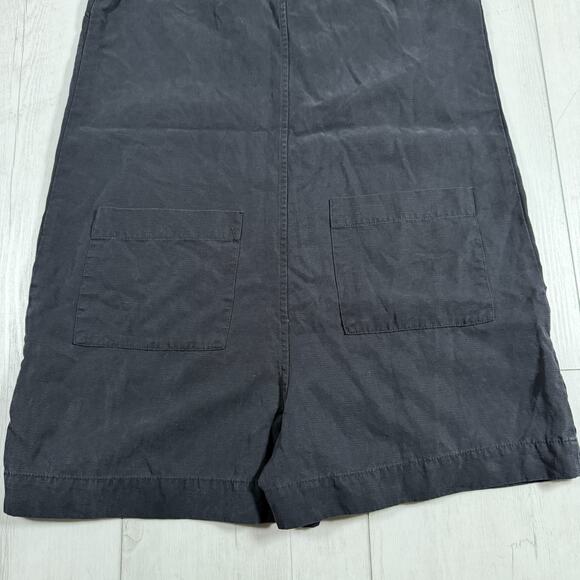 Hatch Women's Maternity Feeding Small SZ 1 Black The Elliot Jumpsuit Short - Picture 6 of 13